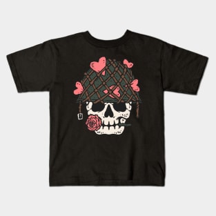 love soldier skull Kids T-Shirt